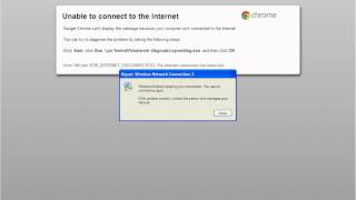 Trouble Shoot Internet Connection Problems on Windows XP