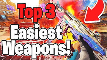 TOP 3 EASIEST WEAPONS TO USE FOR BEGINNERS IN APEX LEGENDS | APEX LEGENDS TIPS