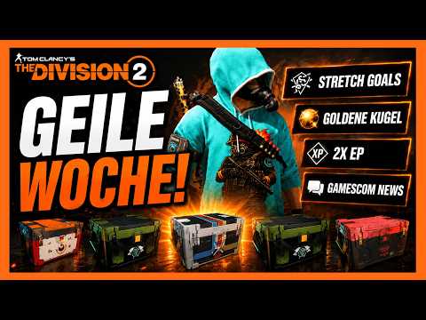 STRETCH GOALS are here! Golden Bullet, 2X XP & Gamescom News | The Division 2 English