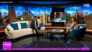 TV UNA - &quot;POPODNE&quot; sa Marijanom Tabaković - Gost: Stevan Aleksić