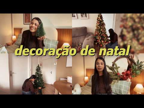 Decorating my house for Christmas 🎄 putting up the tree and going out to buy decorations.