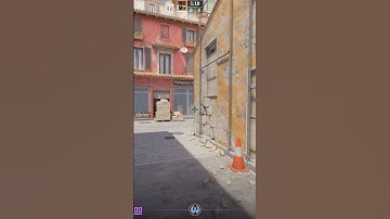 Self Pop Flash For Kill Banana On Inferno In CS2 #cs2 #shorts