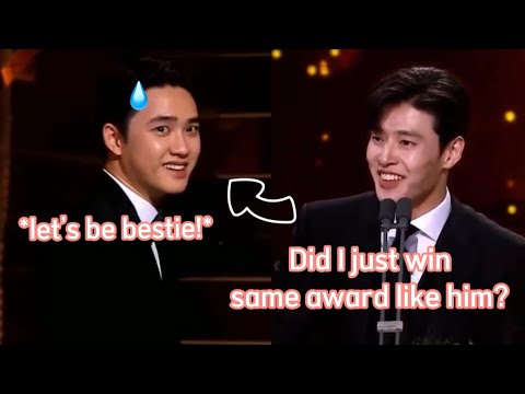 [ENG SUB] Kang Haneul. “Am I standing with Doh Kyungsoo?” got EXO’s actor D.O. fluttered
