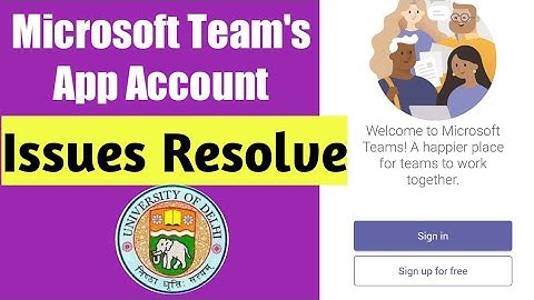 HOW TO CREATE MICROSOFT TEAMS ACCOUNT || SOL ONLINE CLASSES