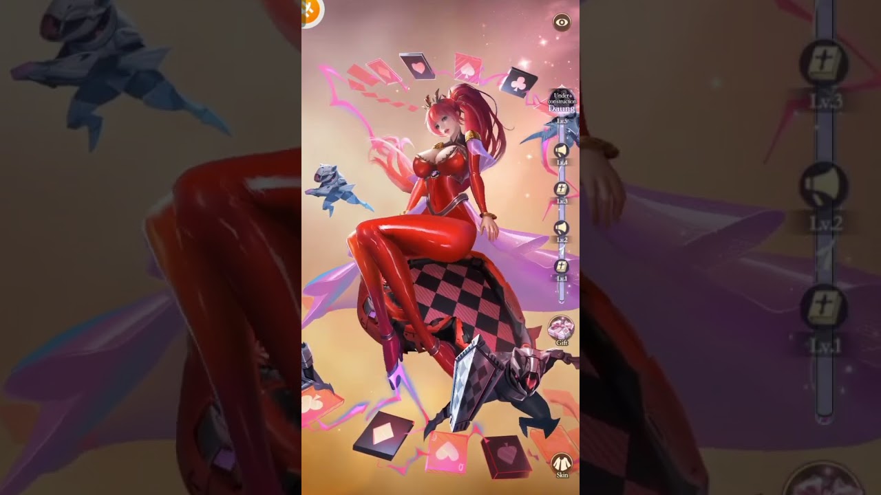 Goddess Era mobile character voice dialogue #4 Red Queen