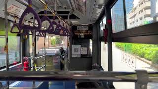 澳巴中通混合動力增程車E1195@6A臨時站報站