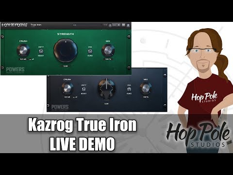 Kazrog True Iron plugin demo - Transformer Saturation from the makers of Thermionik