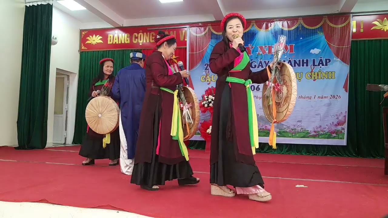 Ba Quan Mời Trầu do tốp ca câu lạc bộ Hòa Phú sông Bùi nhóm Kha cao