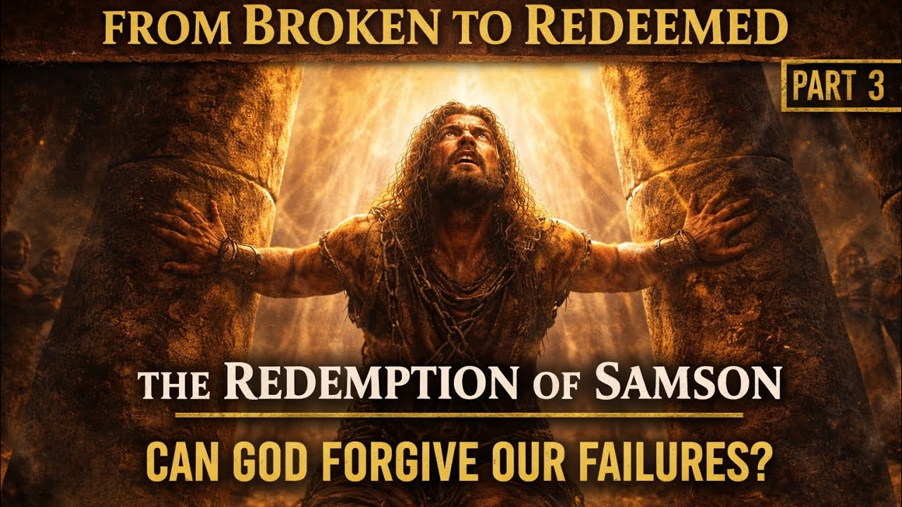 Samson Lost Everything… But God Gave Him One Last Strength - YouTube