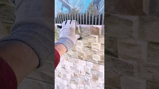 Como pegar azulejos en una pared vieja | #shorts #short