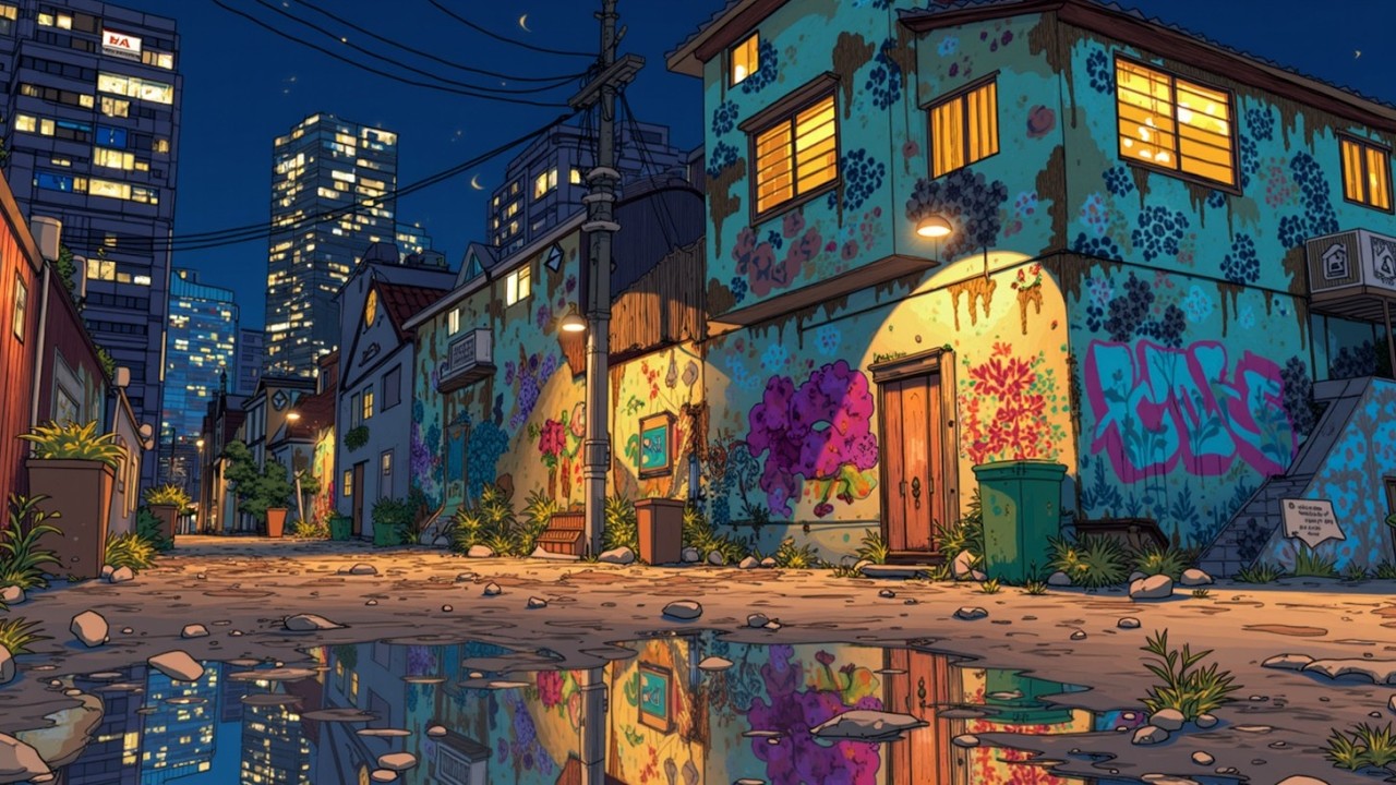 Токийские Лоу-фай Ночи ~ Японские Чилл-биты для Учёбы и Отдыха ~ Городская Ночная Эстетика