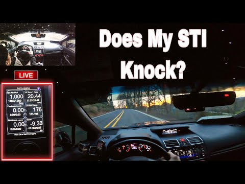 Live Accessport Readings While Driving | STI