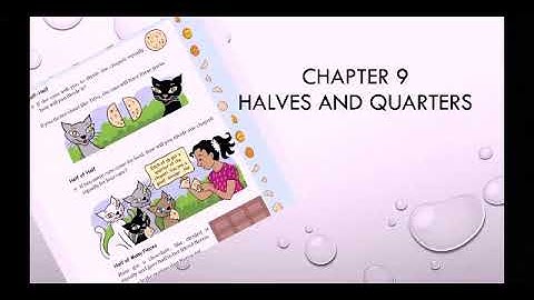 Cbse, class4, Halves and quarters