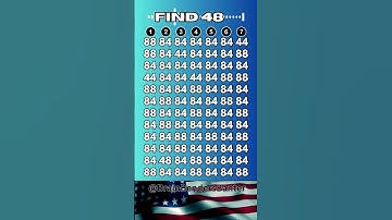 Test Your Observation Skills With This FAST Number Game! #shorts