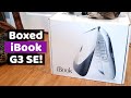 Apple's Final iBook G3 Clamshell: the 466 Special Edition. Picked up with original box!