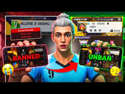 I Transformed My BANNED ID after UNBAN 😳? - Alone x Vashu