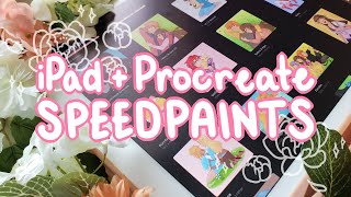 ﾐ☆ iPad Pro + Procreate Speedpaint Compilation #4