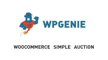 WooCommerce Simple Auctions