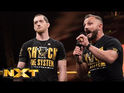 Street Profits and Undisputed ERA sign NXT Tag Team Title Match contract: WWE NXT, Aug. 7, 2019