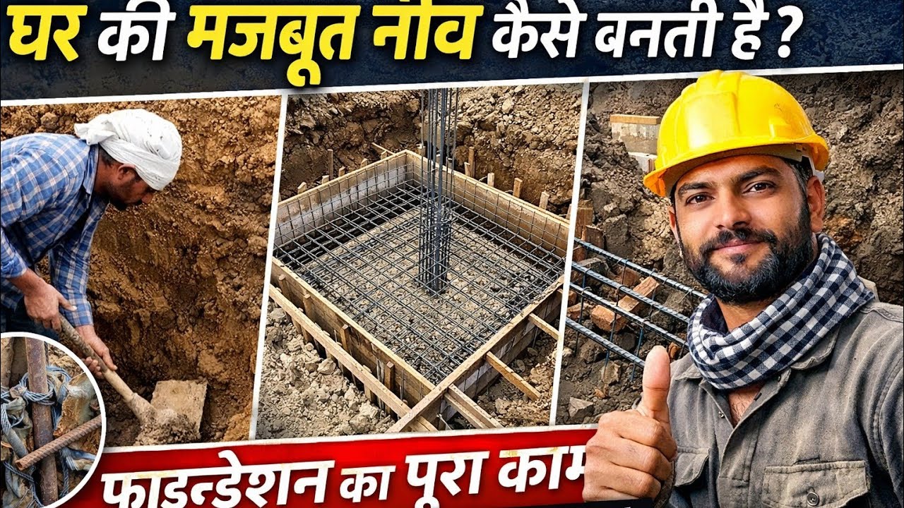 March 6, 2026Foundation Work | Raj Mistri Work - YouTube
