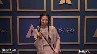 Chloé Zhao On Her Historic Best Director Win; Becoming Only the Second Woman to Win in 93 Years