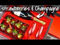 STRAWBERRIES & CHAMPAGNE - VALENTINES DAY PREMIUM GIFT BOX