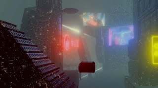 London 2129 - A Blade Runner inspired Blender Render