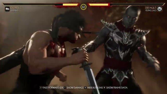 Novo trailer detalha gameplay de Rambo no MK 11