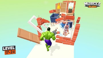 Muscle Rush (Level 17-24) Android Gameplay