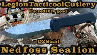 Nedfoss SeaLion in D2 Steel A killer bushcrafter