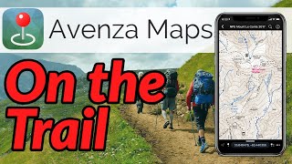 AVENZA MAPS On the Trail // How to use Avenza Maps while hiking screenshot 4