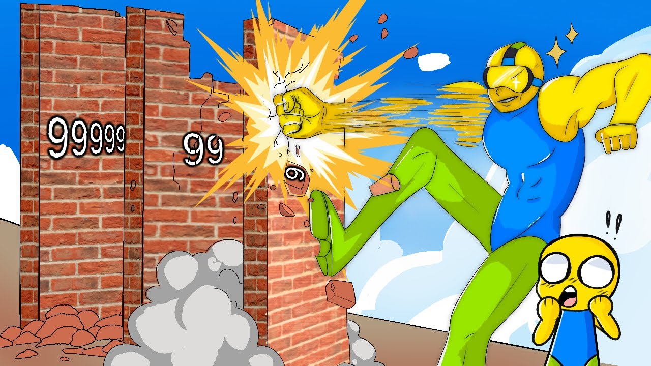 ¡ME VOLVI FUERTE 💪 GOLPEANDO PAREDES 💥🧱!