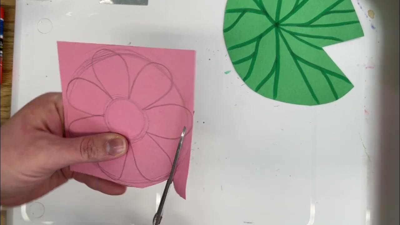 Paper Lily Pad Demo YouTube