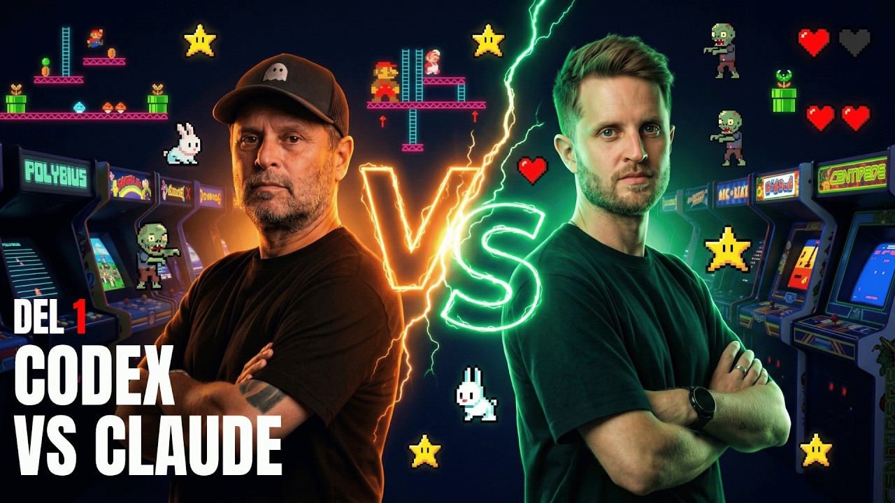 Del 1 - Codex vs Claude - Spelutveckling, entreprenörskap och Kinas AI-boom