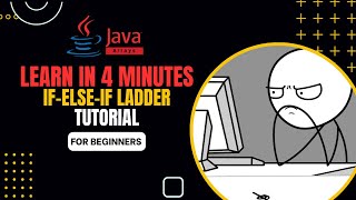 Java IF-ELSE-IF LADDER Tutorial | - Learn in 4 minutes! (JAVA#12) (TAGALOG) #coding