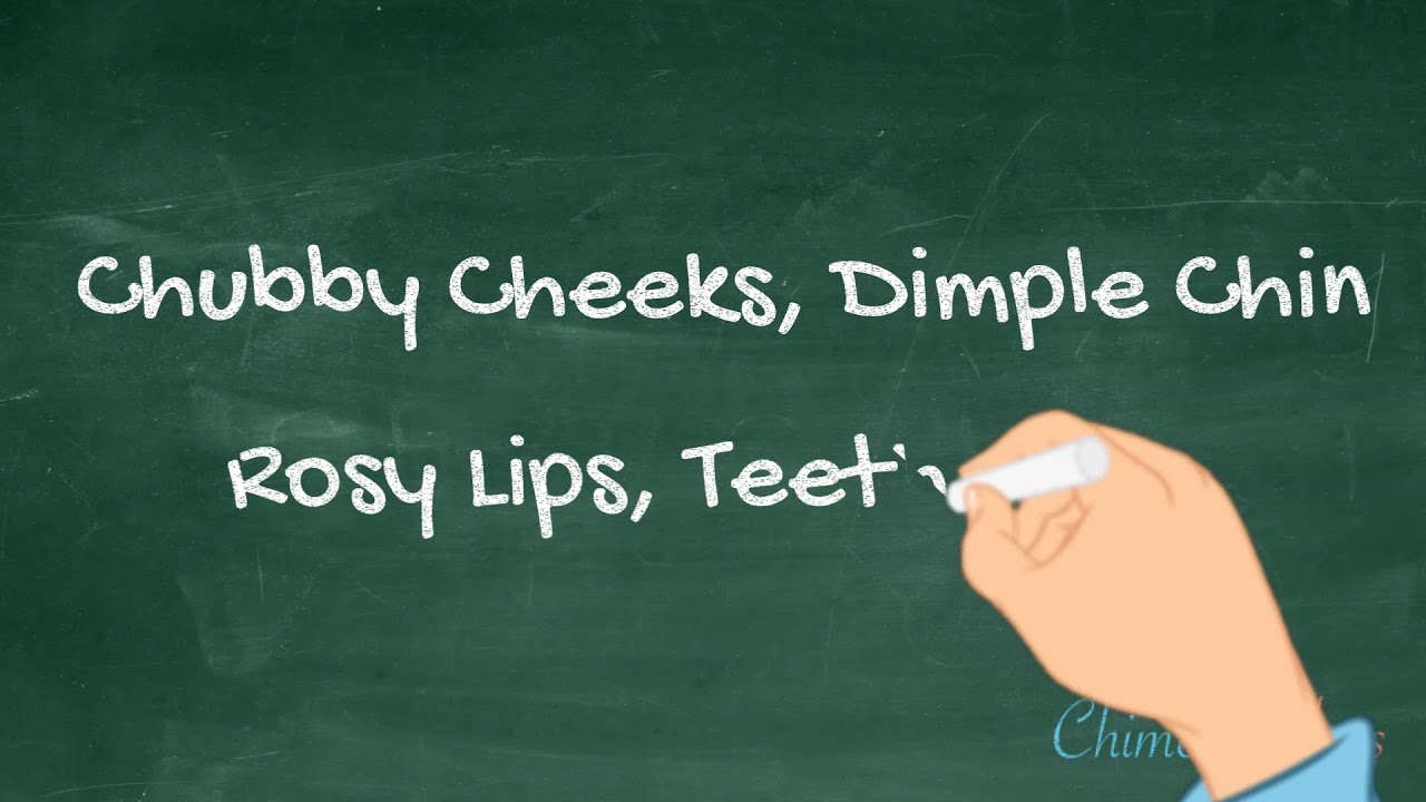 Chubby Cheeks Dimple Chin (SingAlong Nursery Rhyme in English and Spanish) YouTube