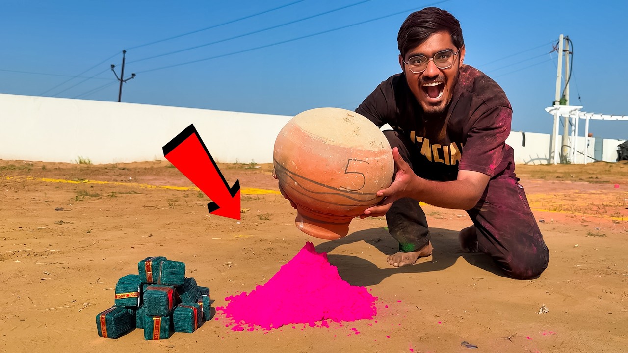 Holi Pe Kiya Jabardast Experiment | Will It Fly?