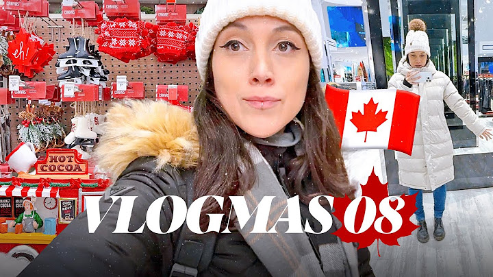 VIVENDO UM FILME DE NATAL! 🎄 Em busca do CASACO FEIO perfeito, Dollarama, CANADIAN TIRE • VLOGMAS 08