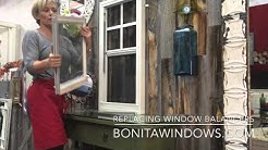 How to Replace Balancers in a Single Hung Window