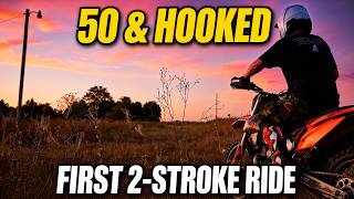50-Year-Old Rides a 2-Stroke KTM 250 SX for the First Time… Instantly Hooked