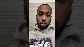 TreVeyon Henderson Super Bowl reaction 2026 #patriots #seattleseahawks #superbowl NFL thoughts #nfl