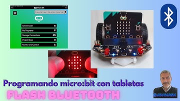 Programando la micro:bit desde móviles, tabletas/ipad usando Makecode y la conexión Bluetooth