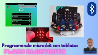 Programando la micro:bit desde móviles, tabletas/ipad usando Makecode y la conexión Bluetooth