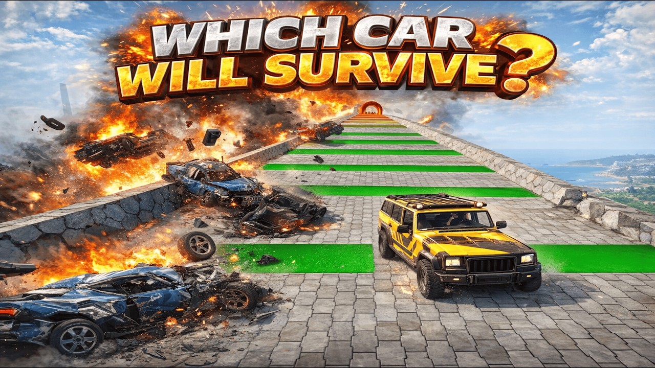 Only ONE Car Survives This Deadly Ramp