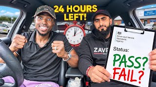 His REAL Driving Test Is in 24 HOURS! 😱 | RESULT REVEALED