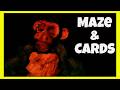 Roblox AFRAID MONKEYS All Cards and ESCAPED THE MAZE Badge