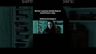“I don’t sleep…” – Every Developer Ever 💀😂 #shorts