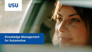 USU Knowledge Management for Automotive