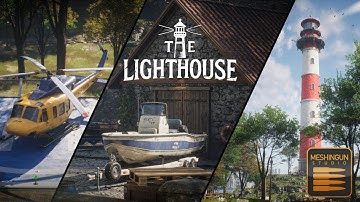 THE LIGHTHOUSE - UE5 Island Level | Playable Open World + Full Interior