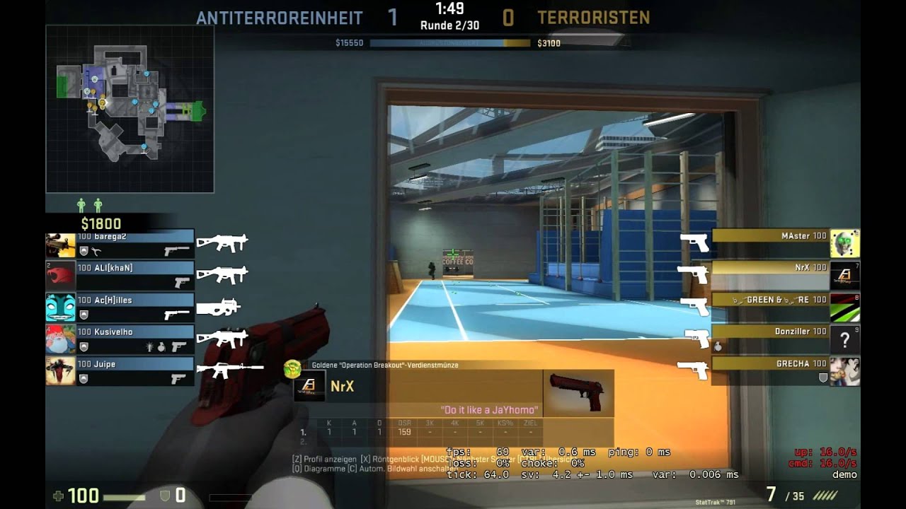 Let´s Play: CS:GO 5k Workout (Dgl Edition) - YouTube